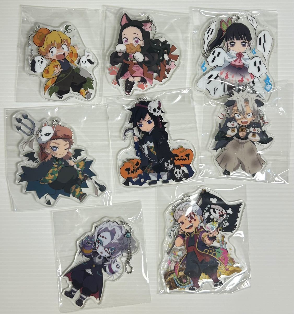 鬼滅の刃 ハロウィン 2019 アクリルチャーム コレクション、趣味