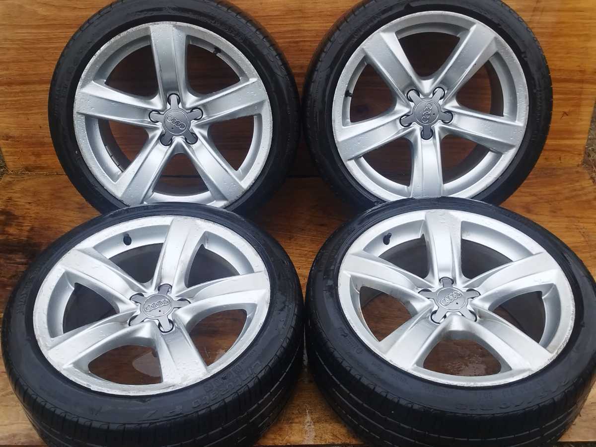 専門店の安心の1ヶ月保証付 Audi A5 スポーツバック 純正アルミ4本