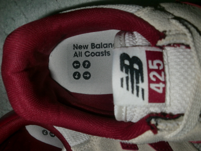 ★new balance AM 425 TNB `20製ニューバランス AM425 オフホワイト/ナチュラル/バーガンディ CT 300 M 576 ML 574 CM CL U JP UK USA_画像6