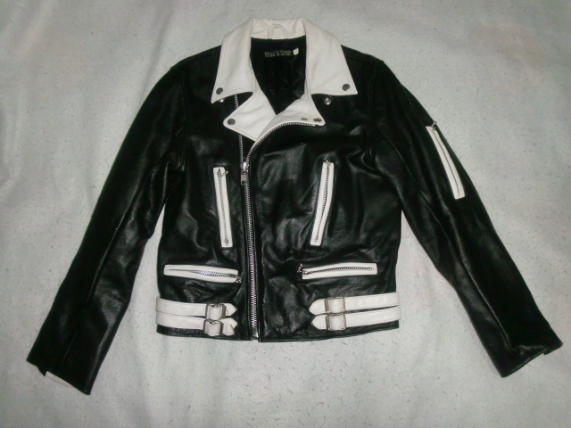☆HELL CAT PUNKS レザーライダース 34 ヘルキャットパンクス バイ
