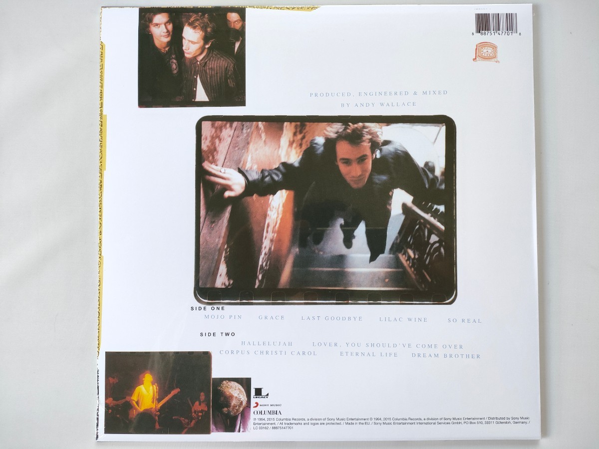 【新品未開封 LP】ジェフ・バックリィ Jeff Buckley Grace アナログレコード バックリー 完全生産限定盤