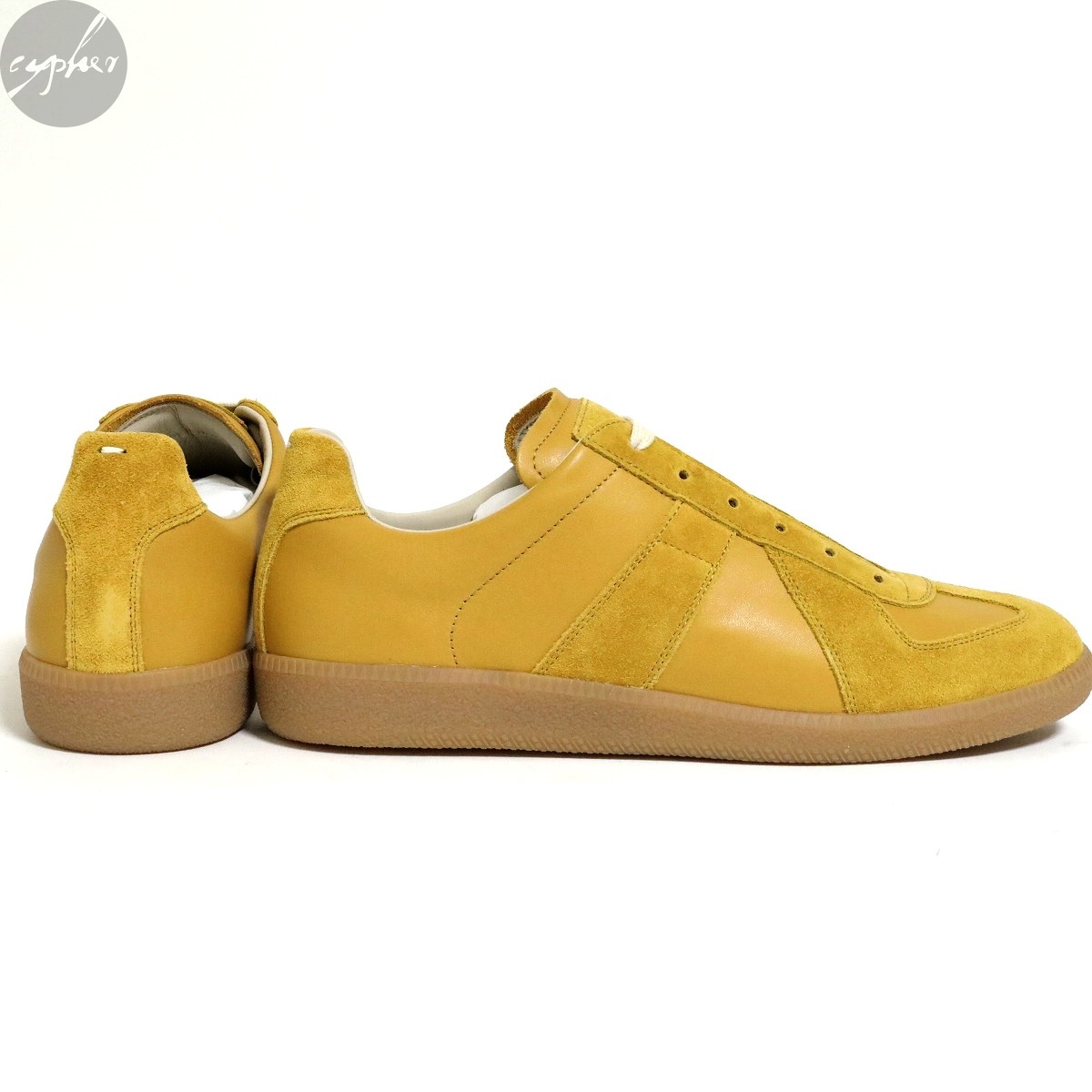 42 27cm 新品 22SS Maison Margiela 22 ジャーマントレーナー ナッパ