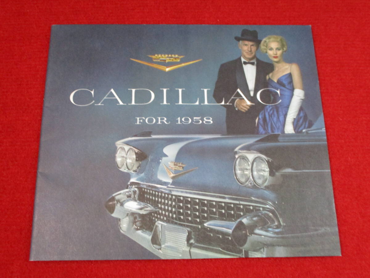 ** GM CADILLAC 1958 Showa era 33 catalog envelope attaching ④ **