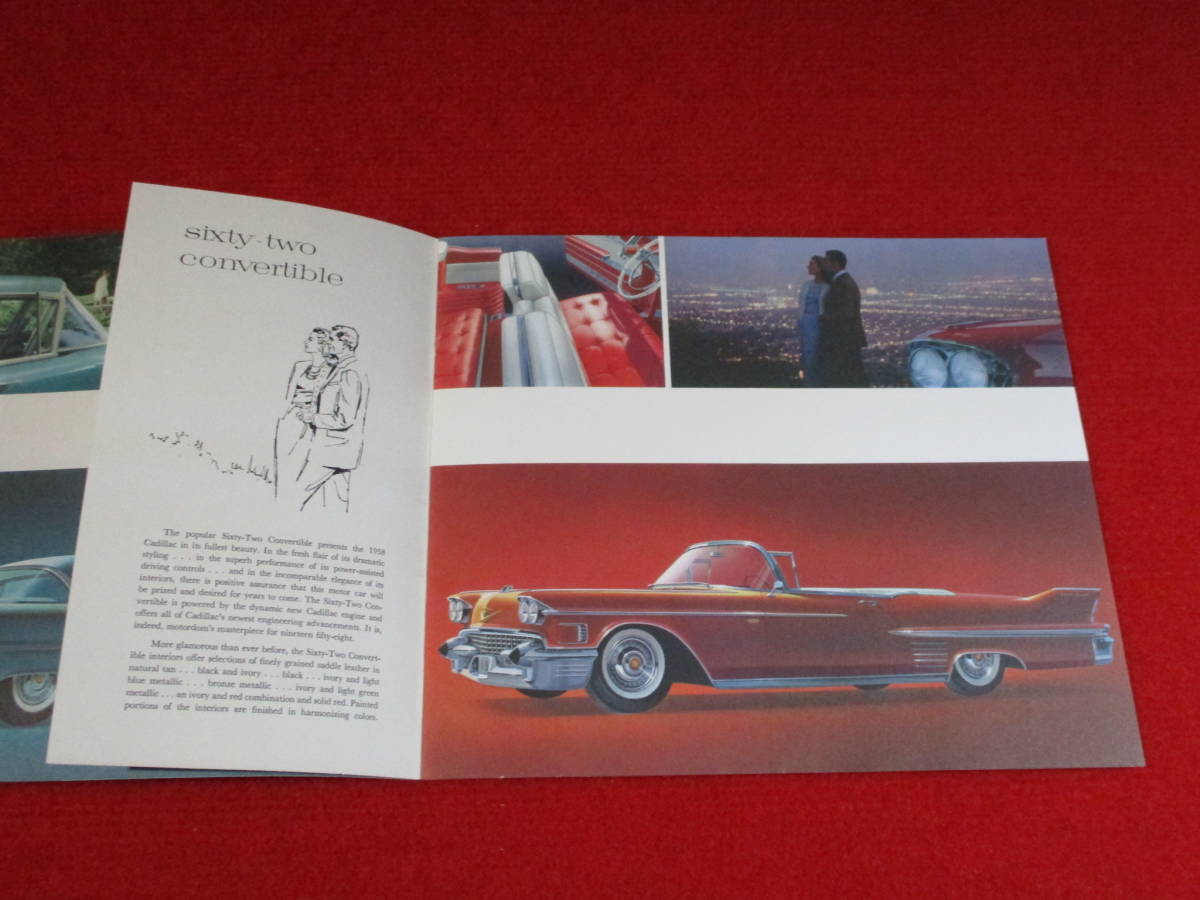 ** GM CADILLAC 1958 Showa era 33 catalog envelope attaching ④ **