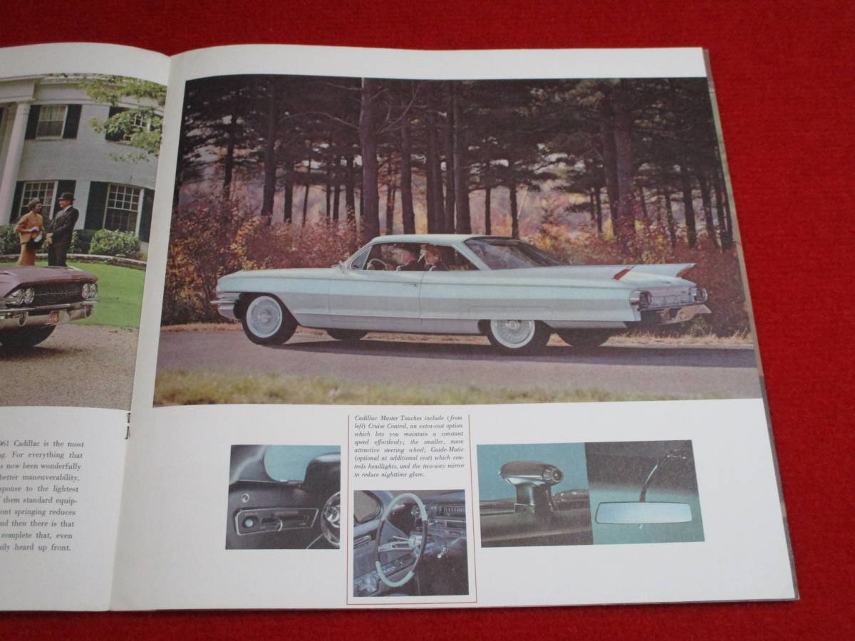 * GM CADILLAC 1961 Showa era 36 large size catalog ① *