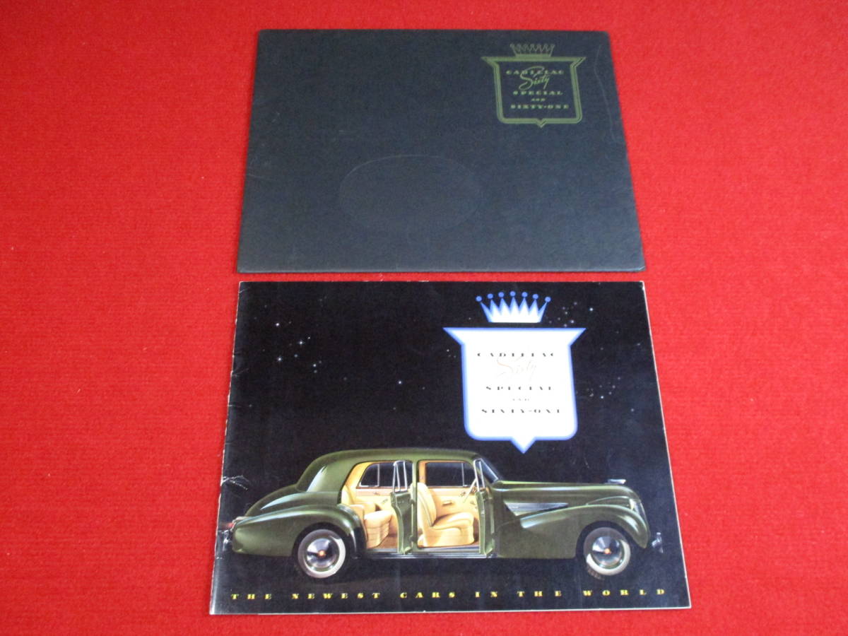 *** GM CADILLAC 1939 Showa era 14 large size catalog envelope attaching ***