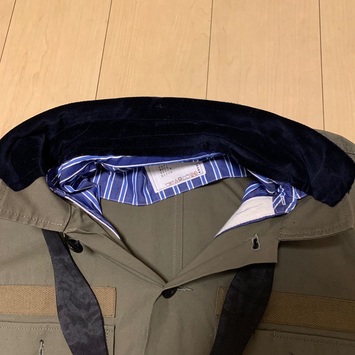 サカイ sacai 20SS「FABRIC COMBO SHIRTS」ファブリックコンボシャツ