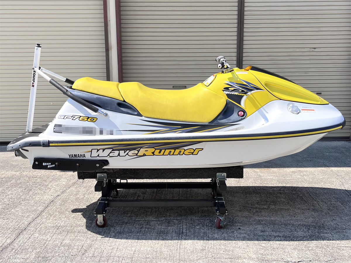 YAMAHA Wave Runner GP760 マリンジェット アワー58時間 ウェイクポール付き ヤマハ ジェットスキー ウェーブランナー_画像4