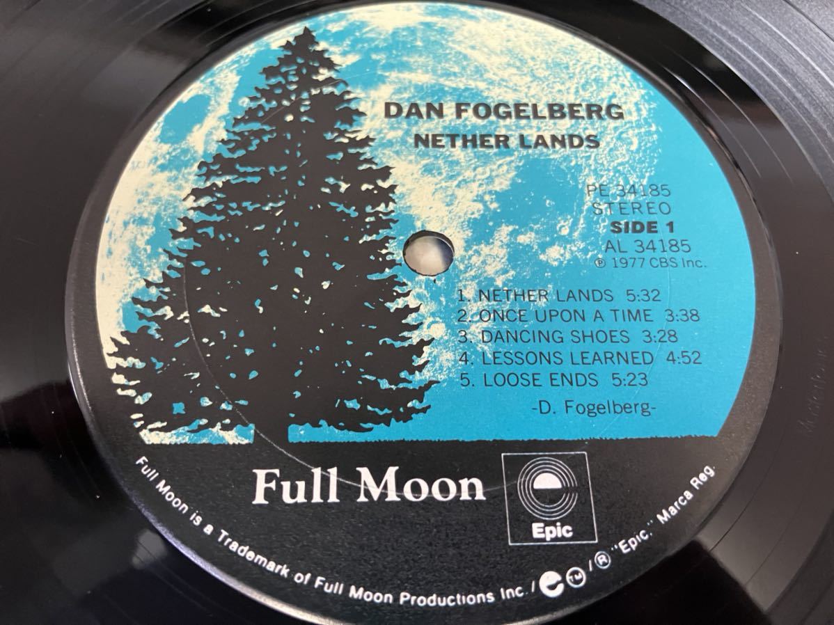 Dan Fogelberg★中古LP/US盤「ダン・フォーゲルバーグ～Nether Lands」_画像4