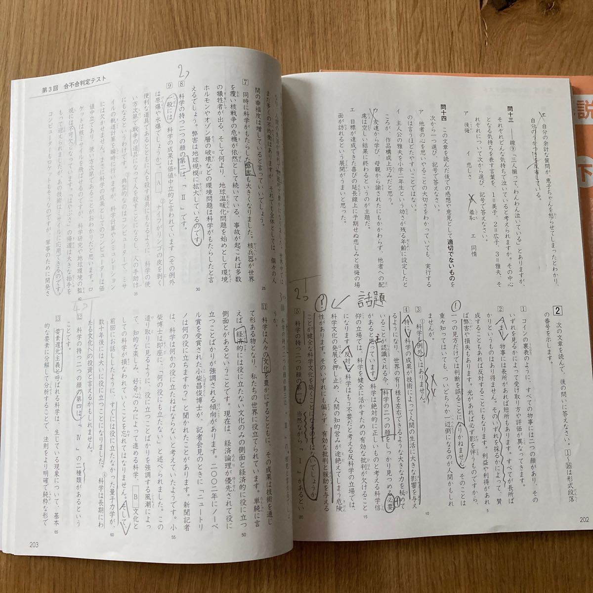 四谷大塚予習シリーズ 予習シリーズ　有名校対策　6年　下　国語　解答　解説　四谷大塚 問題集　演習問題 中学受験