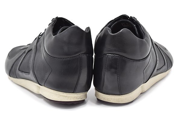新品 定価22,000円 インド製 クラークス【CLARKS】Triturn Hi トライターンハイ Trigenic Sole レザースニーカー 黒/UK8h_画像2
