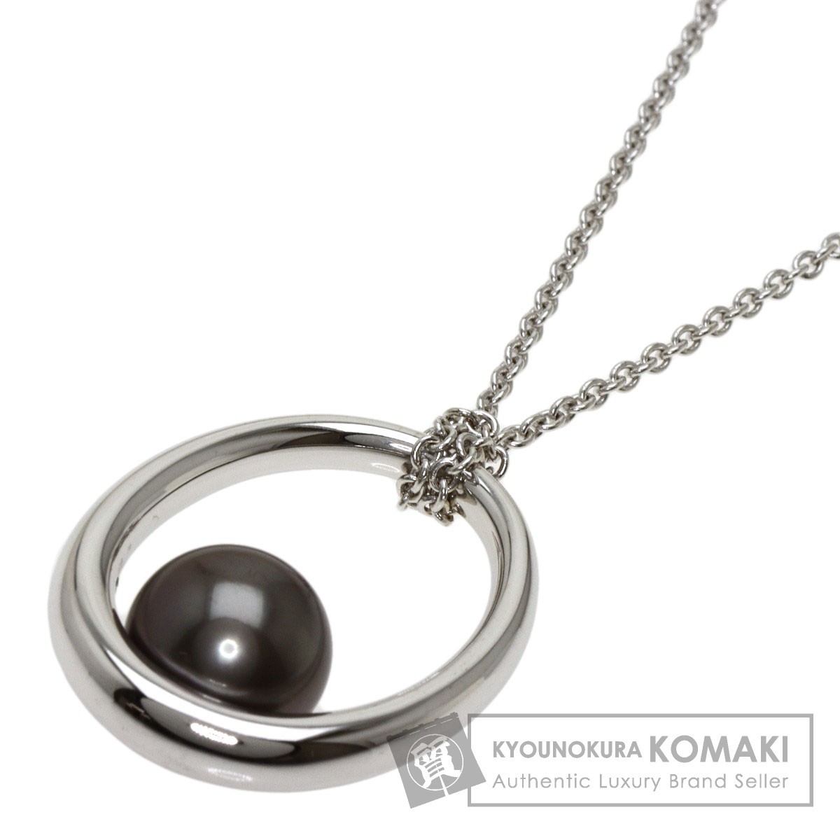 2022人気新作 MIKIMOTO ミキモト 中古 レディース K18ホワイトゴールド