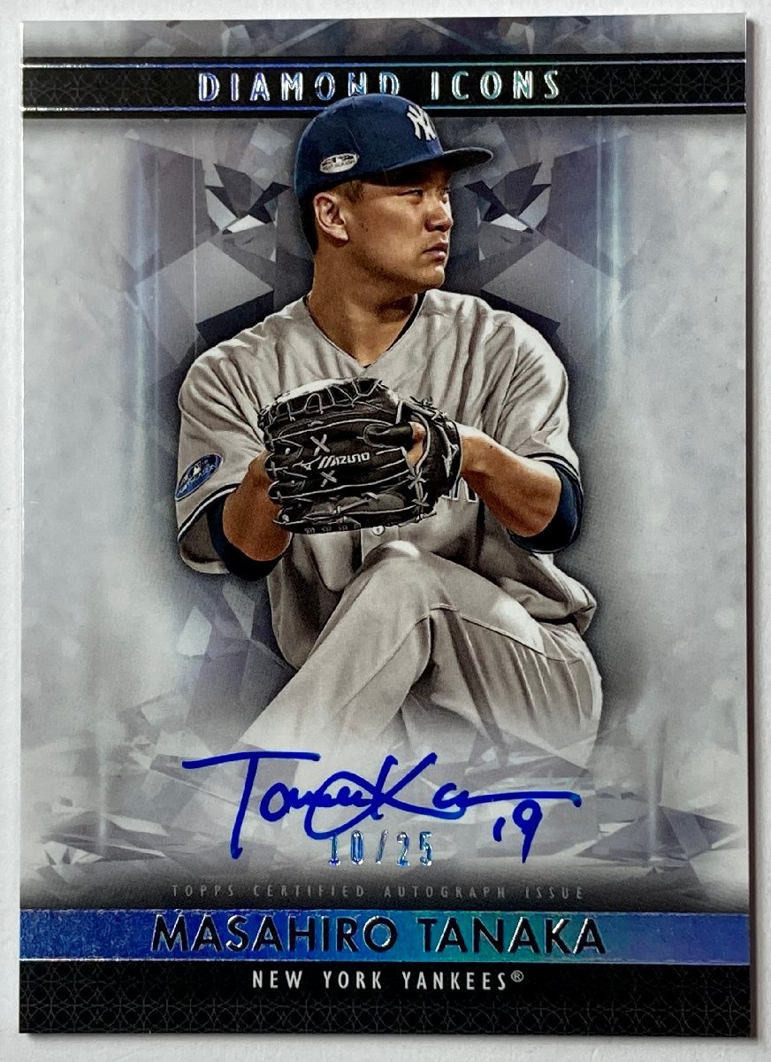 1of1 世界で1枚】田中将大 直筆 サイン カード 2019 topps eva.gov.co