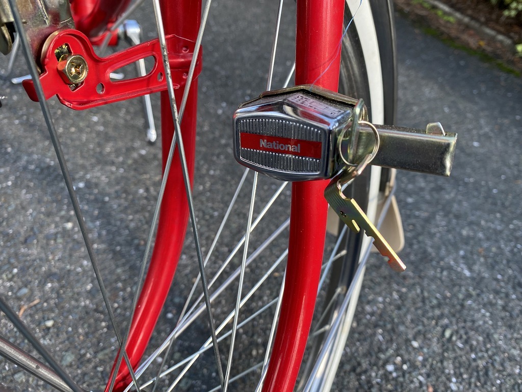 光自転車　セレサ２４　２４型シングル　赤系　ミニサイクル　デッドストック　ＨＩＫＡＲＩ　ＣＳ２４ＨＡ_画像8
