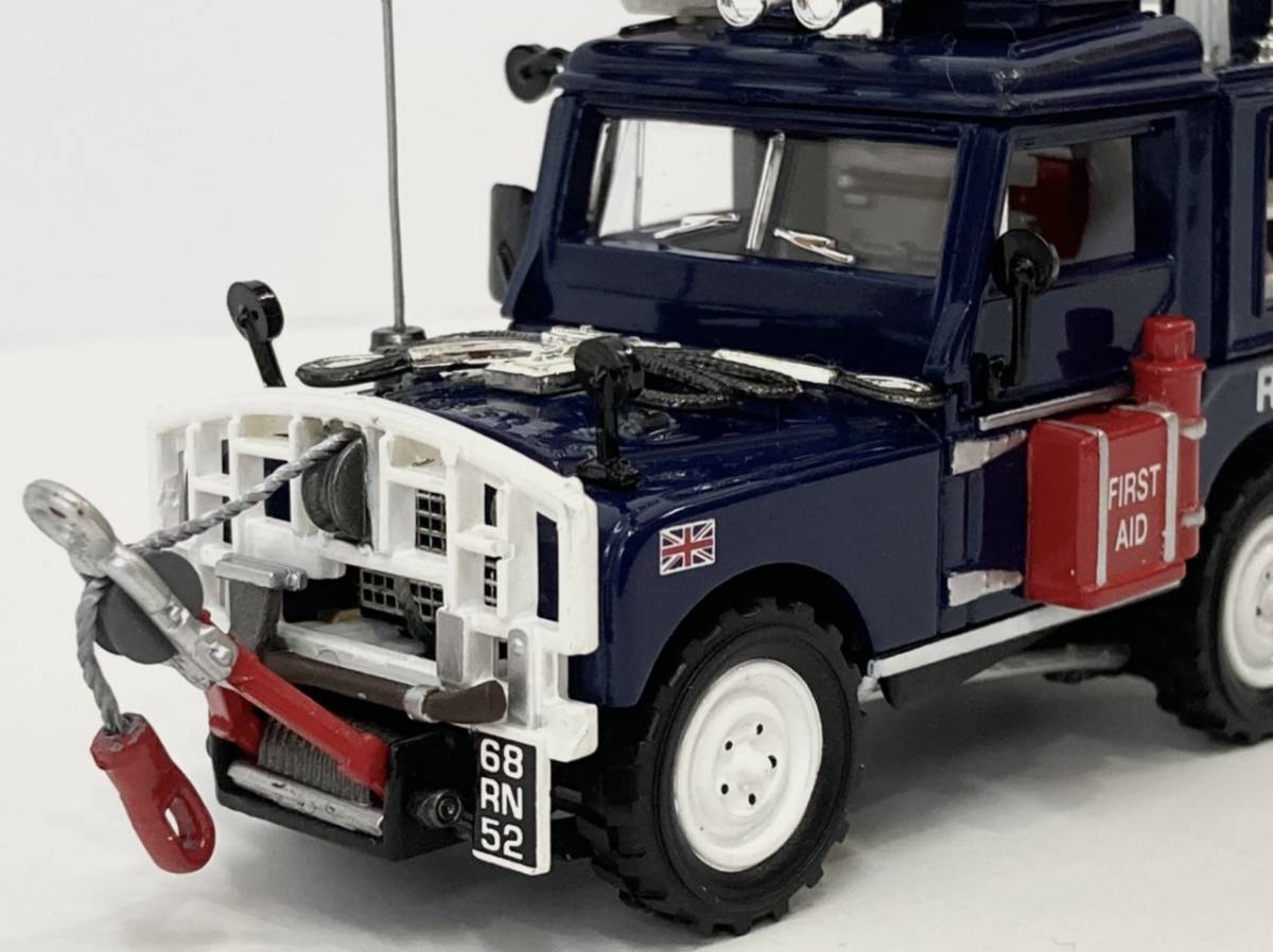 MATCHBOX 1/43 YYM35188 1952 LAND ROVER ROYAL NAVY RESCUE TRUCK ※検索 DEFENDER ランドローバー ディフェンダー 消防車 レスキュー_画像1