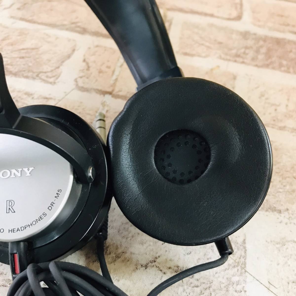 [10-394] SONY ソニー モニターヘッドホン DR-M5 DYNAMIC STEREO HEADPHONES ヘッドフォンヘッドホン_画像6