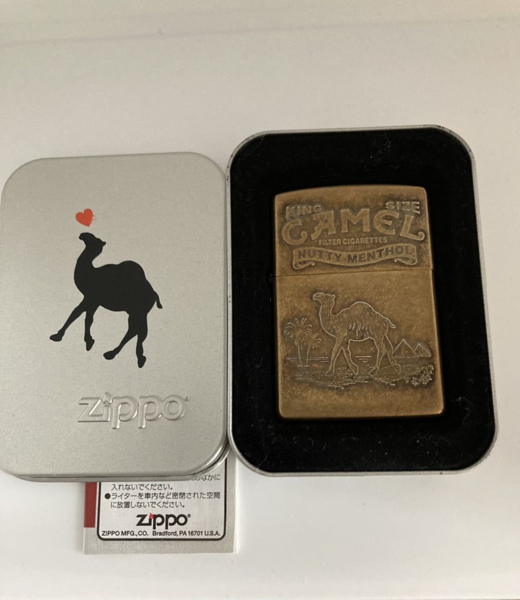 非売品 CAMEL NUTTY MENTHOL ZIPPO ライター-