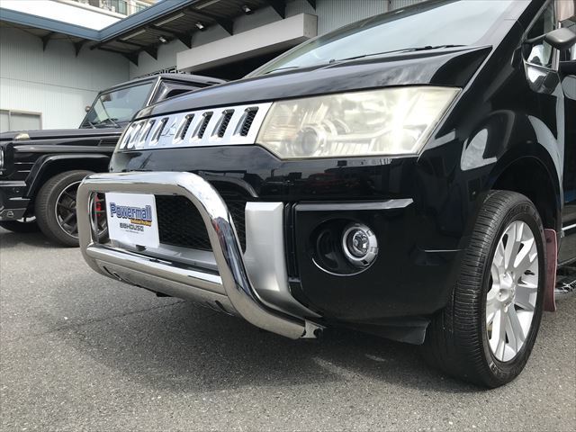 送料無料 三菱 デリカD5 DELICA D5 フロントガード ステンレス製