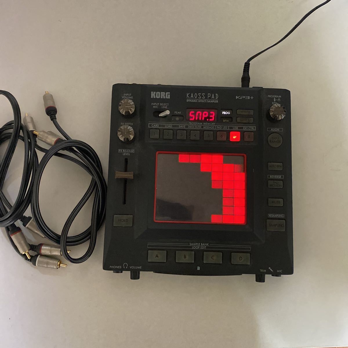 KORG コルグ KP3 KAOSS PAD カオスパッド KORG コルグ KP3 KAOSS PAD カオスパッド