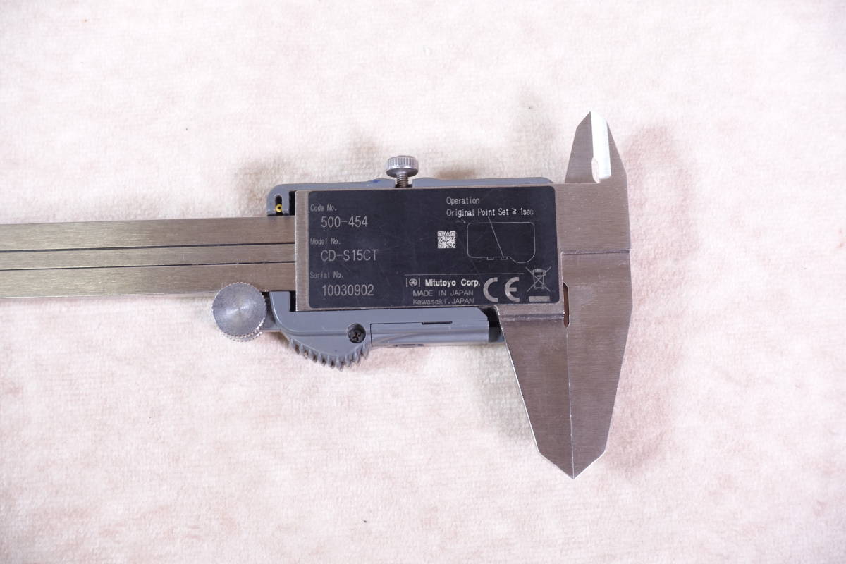 人気カラーの Mitutoyo ミツトヨ デジタルノギス CD-S15CT 500-454