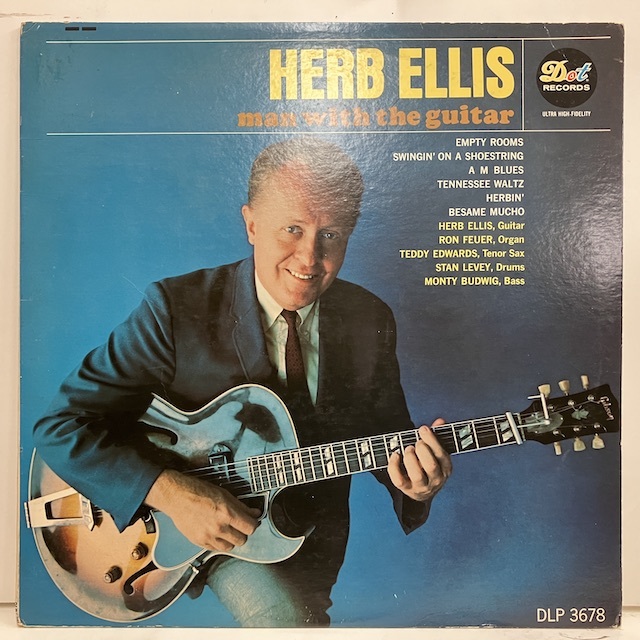 ●即決LP Herb Ellis / Man With The Guitar j34670 米オリジナル、Mono ハーブ・エリス_画像1