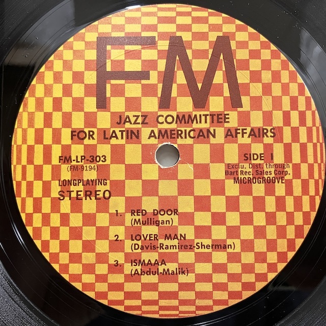 ●即決LP Curtis Fuller Zoot Sims Kenny Dorham / Jazz Committee For Latin American Affairs j34749 米オリジナル、MR刻印_画像3