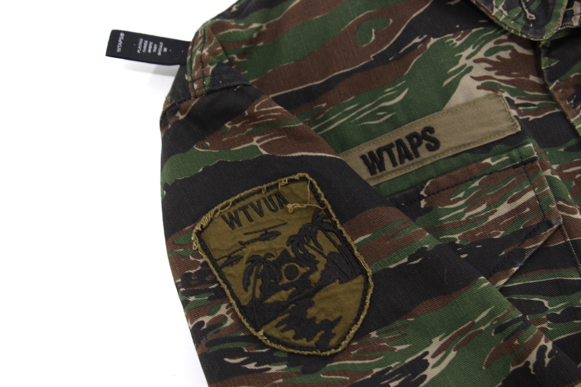 WTAPS M-65 17SS タイガーカモ 反 ミリタリージャケット 迷彩