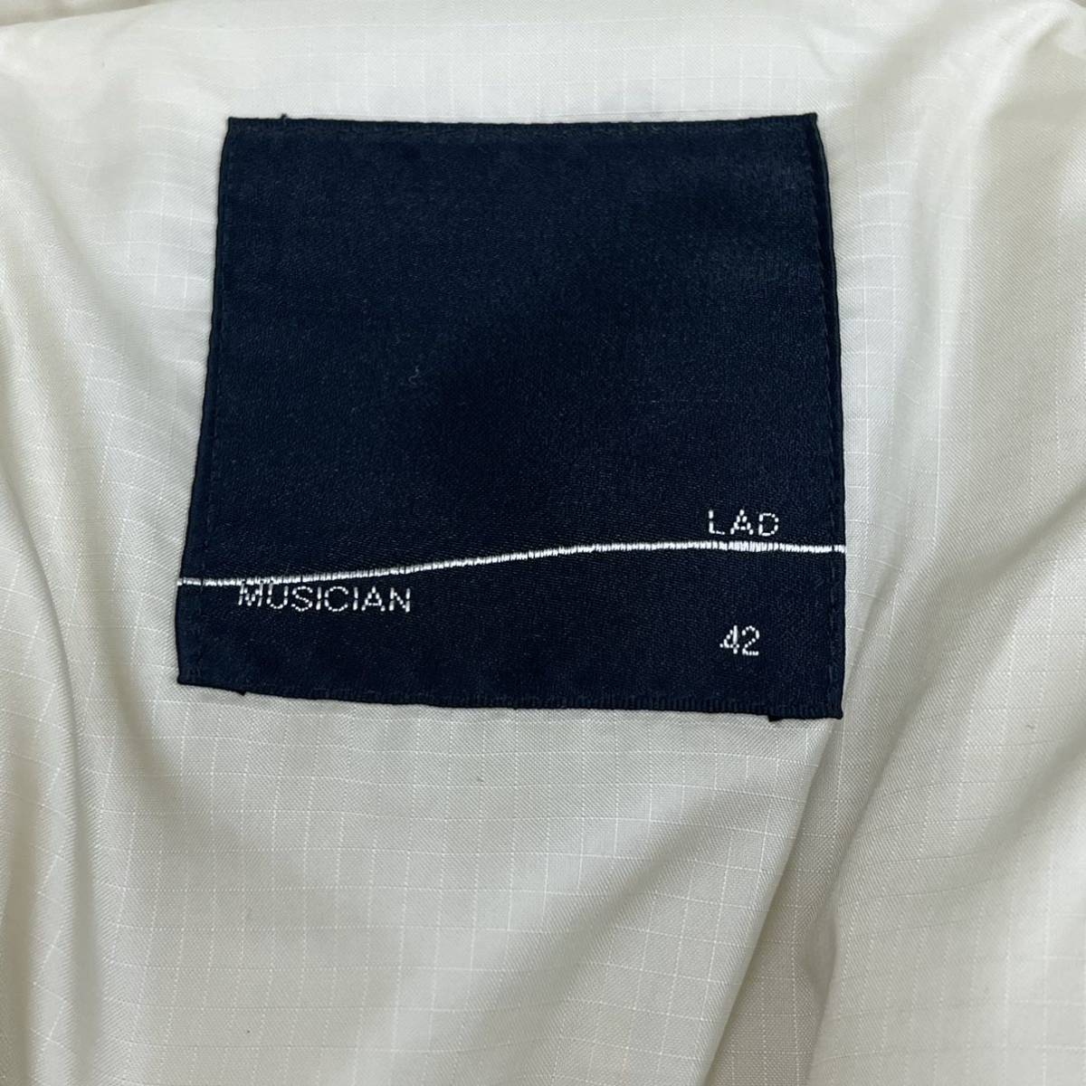 LAD MUSICIAN ラッドミュージシャン 15AW 撥水加工 コットン 中綿入り フーデッド ブルゾン ジャケット メンズ 2215‐356