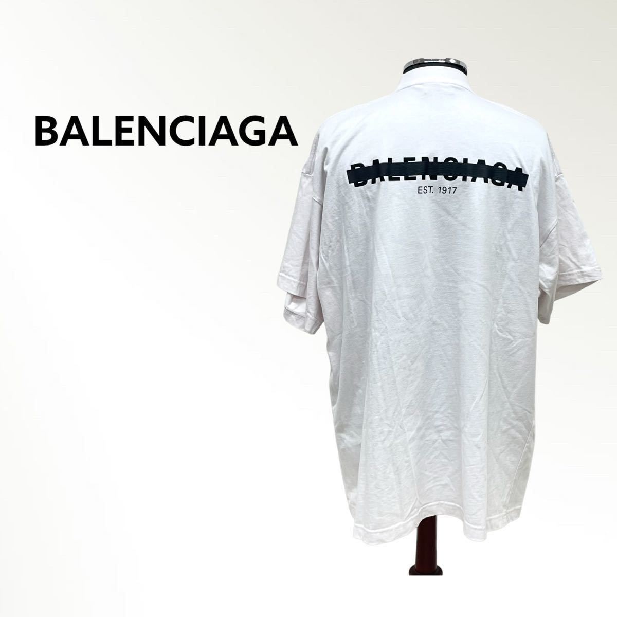 ブランド】 Balenciaga - balenciaga バレンシアガ Tシャツ オーバー