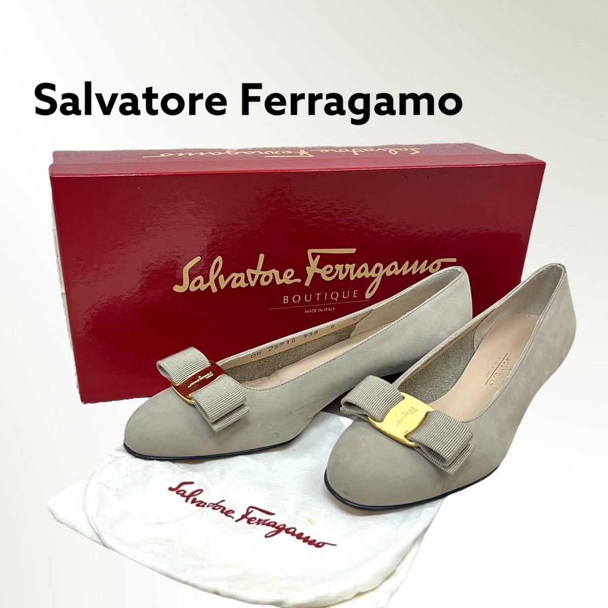 新品未使用 箱保存袋付き Salvatore Ferragamo サルヴァトーレ