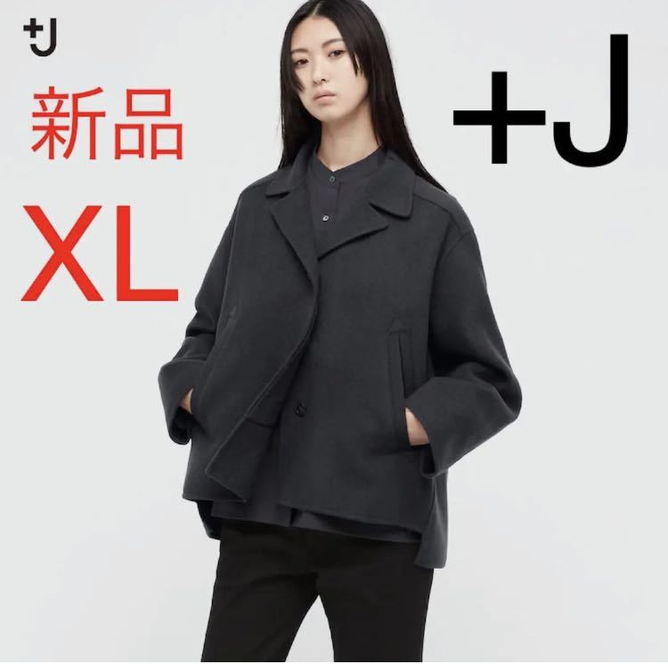 新品 ユニクロ +J ダブルフェイスシャツジャケット XLサイズ 新品 ユニクロ +J ダブルフェイスシャツジャケット XLサイズ