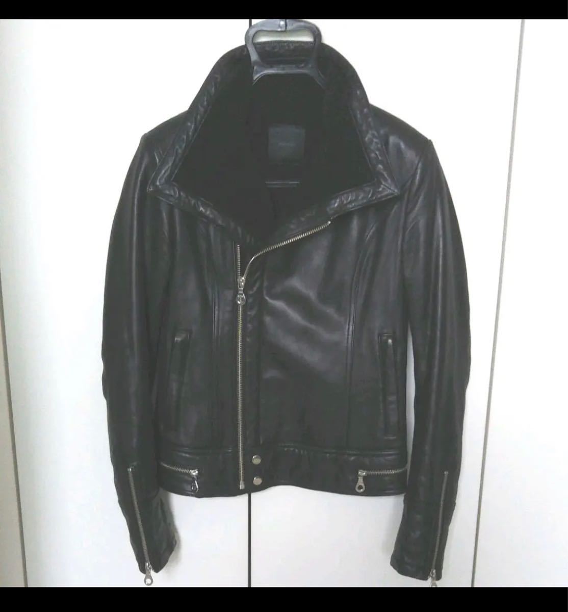 マウジー ラムレザー ライダースジャケット - apsmo.edu.au 価値 レディース ブルゾン ラムレザー BLACKbymoussy レザージャケット
