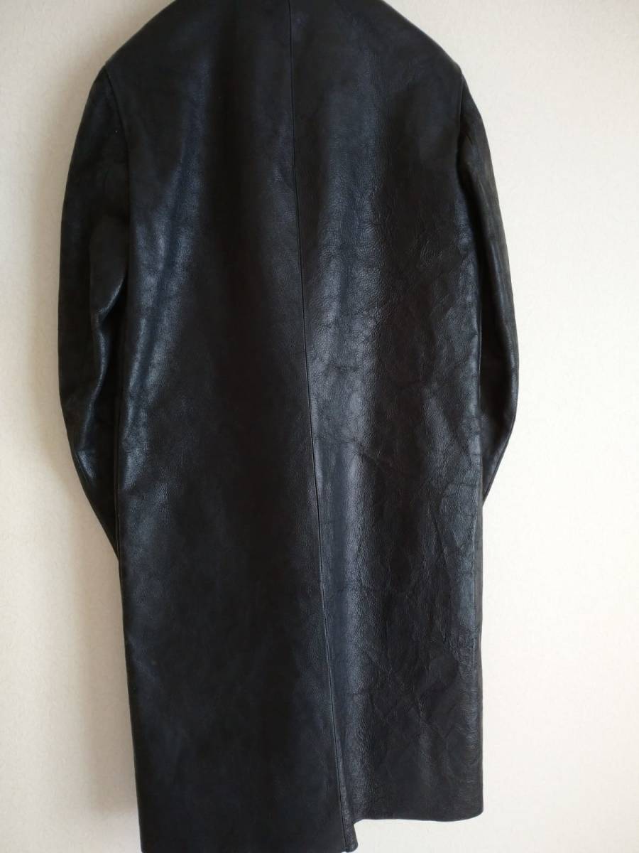 希少激レア size 4 美品 初期 CDIEM カルペディエム horse destroyed leather coat レザーコート m_moriabc LMaltieri アルティエリ_画像5