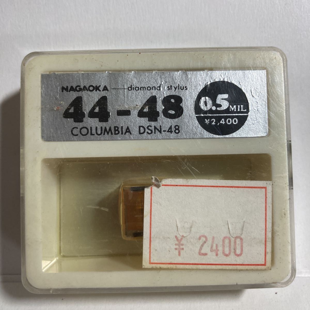 レコード針 ナガオカ 44-48 0.5MIL COLUMBIA DSN-48 倉庫整理品