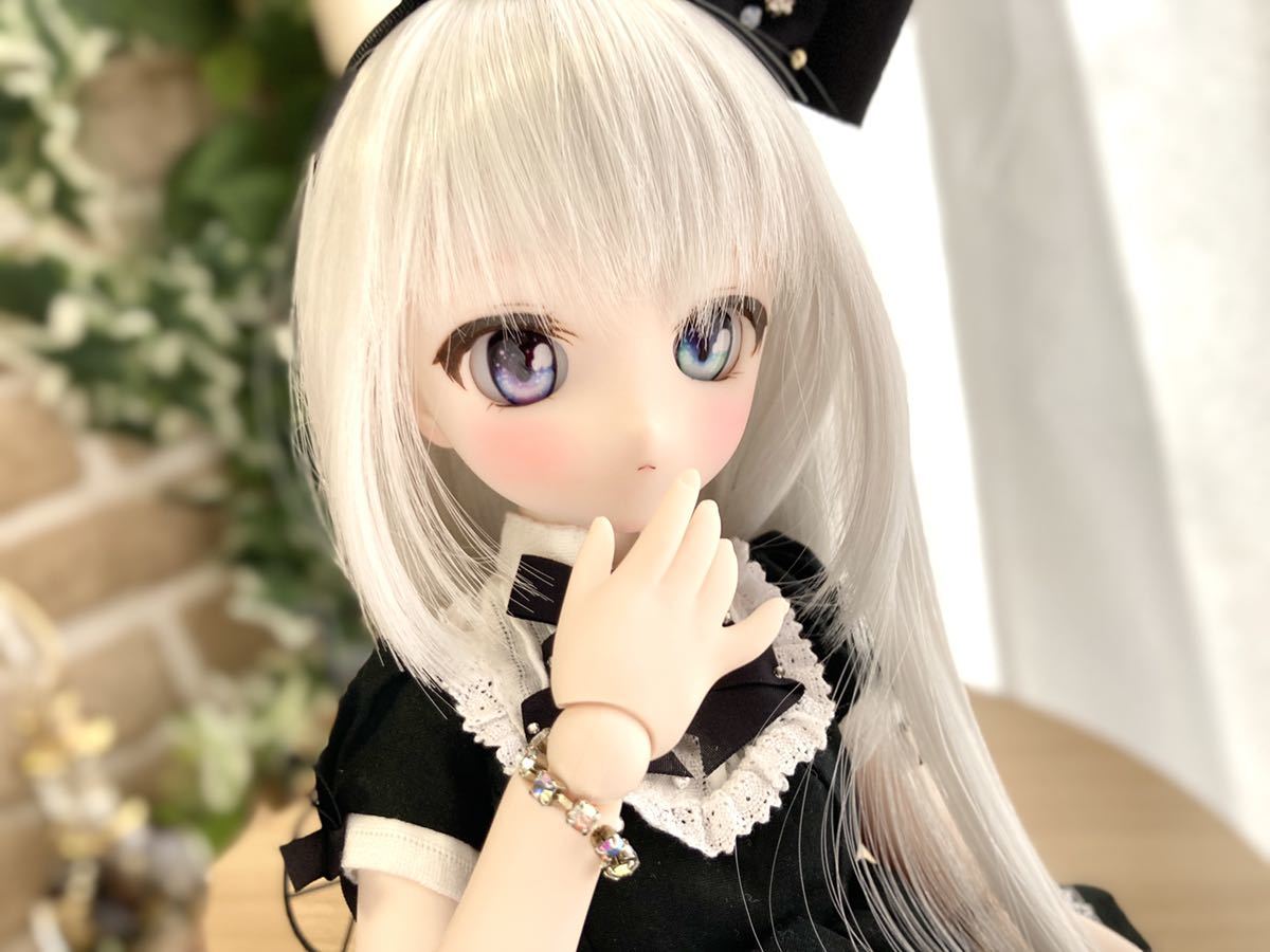 【えるどぉる】DDH-28 sw肌 カスタムヘッド、レジンアイ_画像3