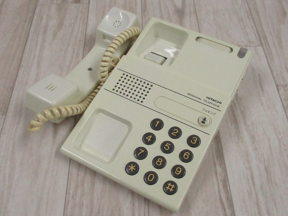 Ω XD1 4712 保証有 日立 HITACHI 単体電話機 HIT-2 電話機 ・祝10000！取引突破！_画像2