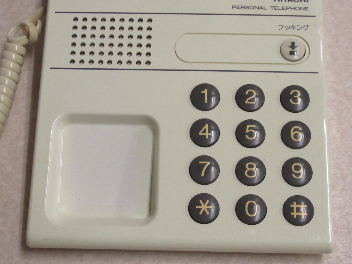 Ω XD1 4711 保証有 日立 HITACHI 単体電話機 HIT-2 電話機 ・祝10000！取引突破！_画像4