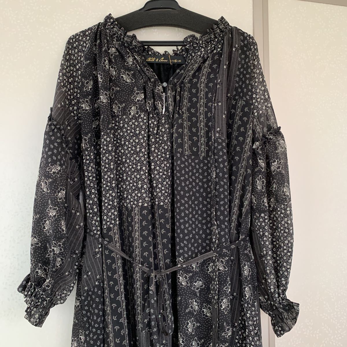 hug o war cloth&cross パッチワークpt.シャーリングフロント