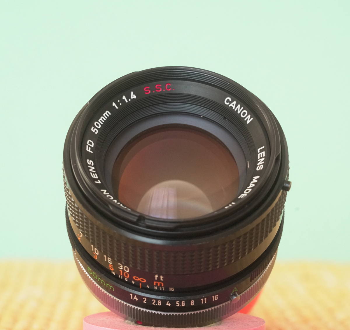 松野屋 キャンバスフラットショルダー Canon FD 55mm F1.2 s.s.d.