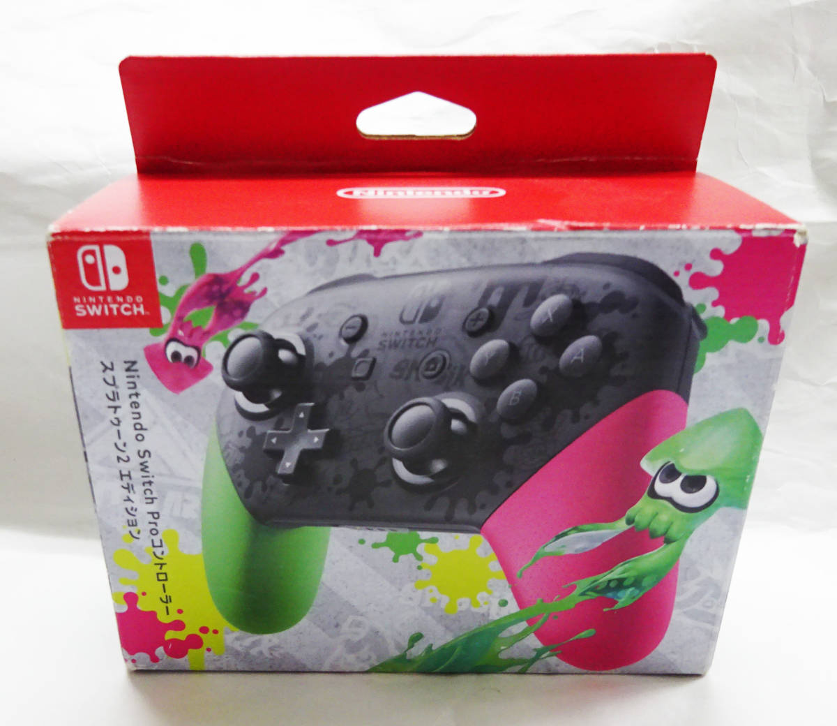 ◇未使用 保管品 Nintendo Switch Proコントローラー スプラトゥーン2