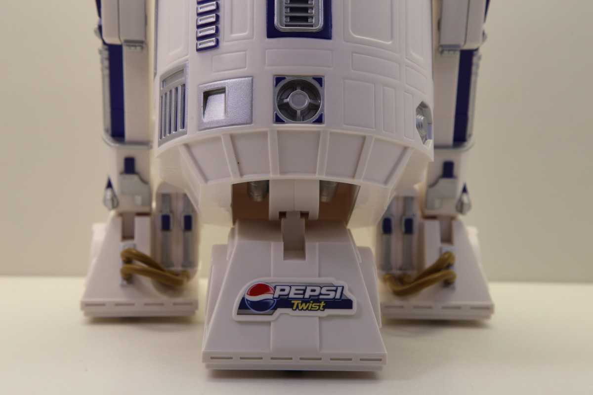  prompt decision! not for sale Pepsi Star * War z goods . present . for! campaign R2-D2 type moving bottle can holder episode Ⅲ 48BG50