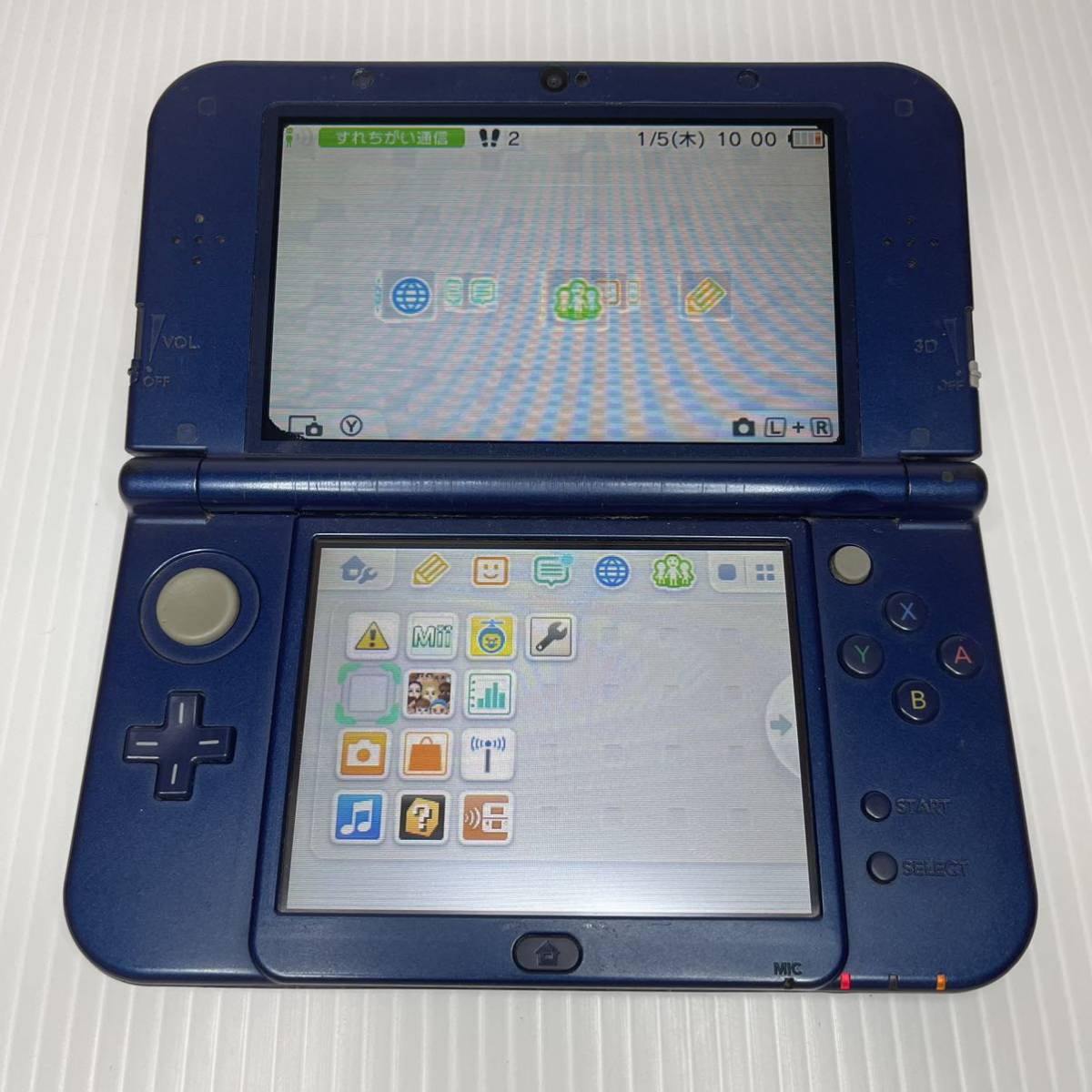 ヤフオク! - 任天堂 Newニンテンドー3DS LL メタリックブルー