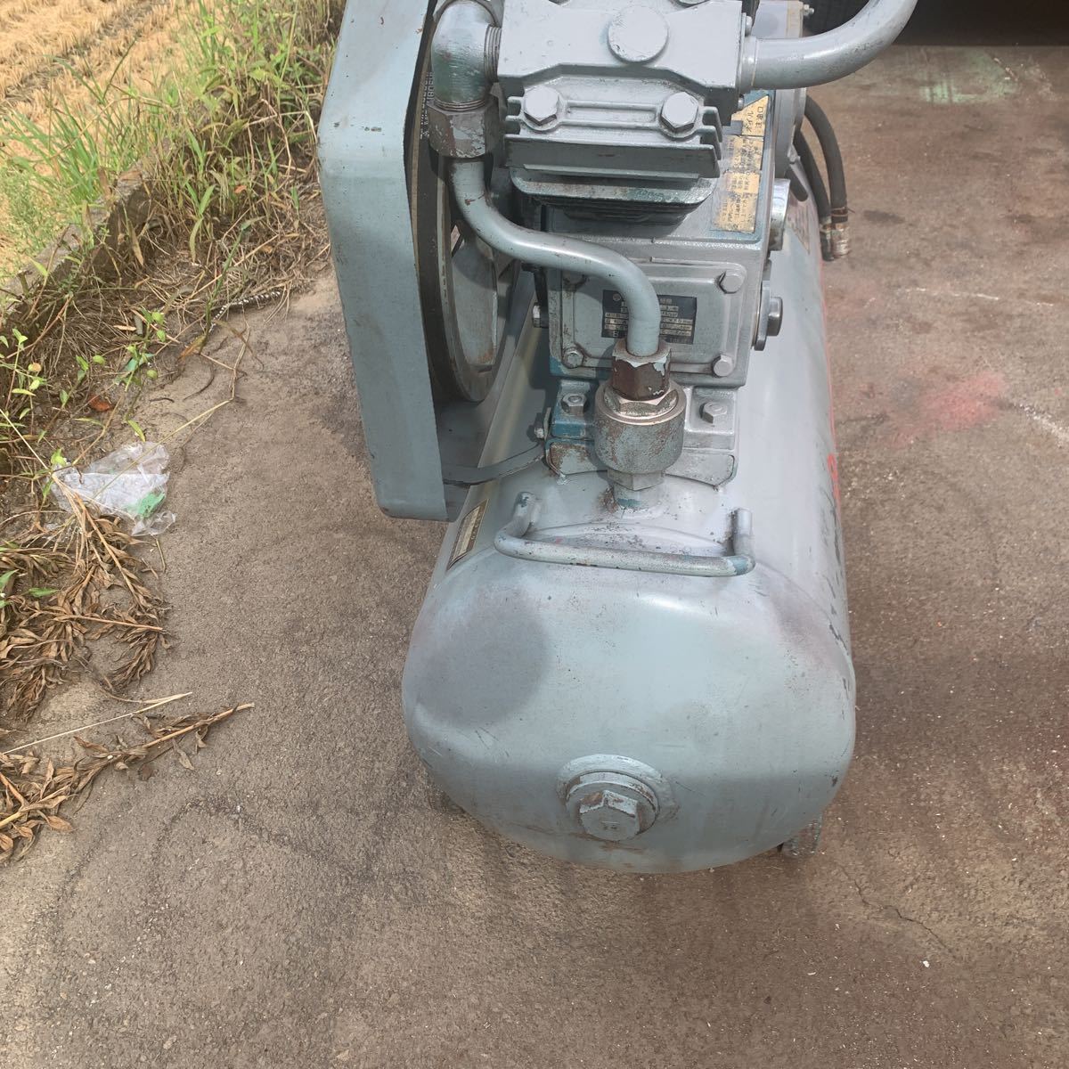 [ Ishikawa ] Hitachi be Vicon be Vicon air compressor pattern number unknown [ electrification. verification ][ receipt possibility ]