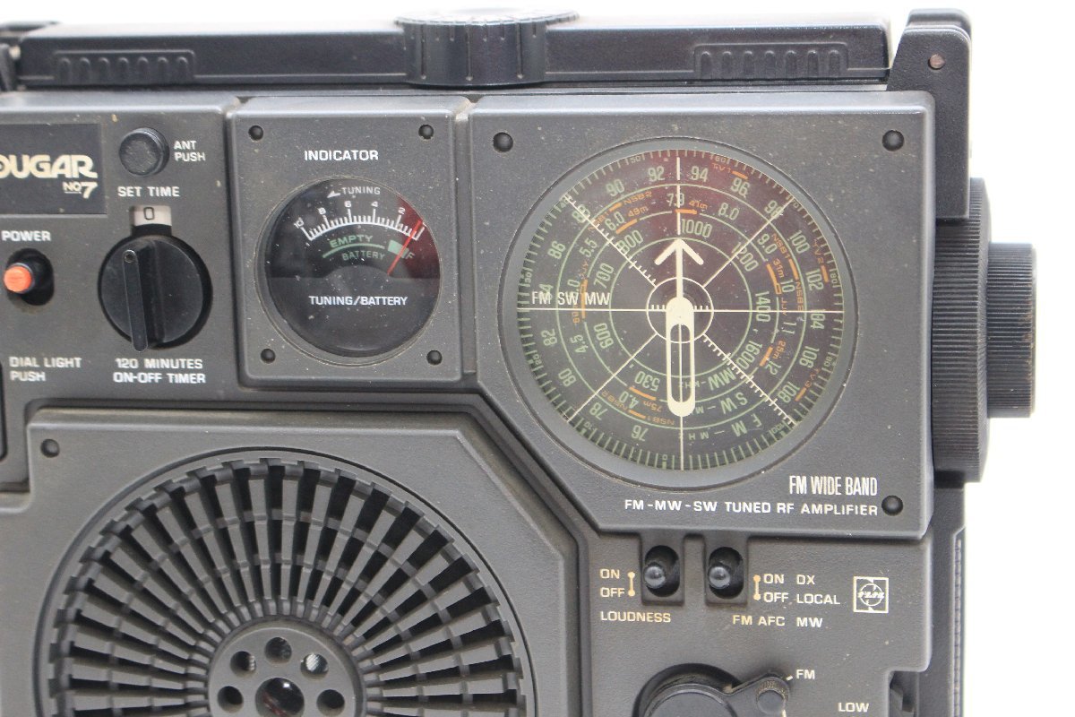National/Panasonic クーガーNo.7 RF-877 BCLラジオ 3バンドレシーバー 