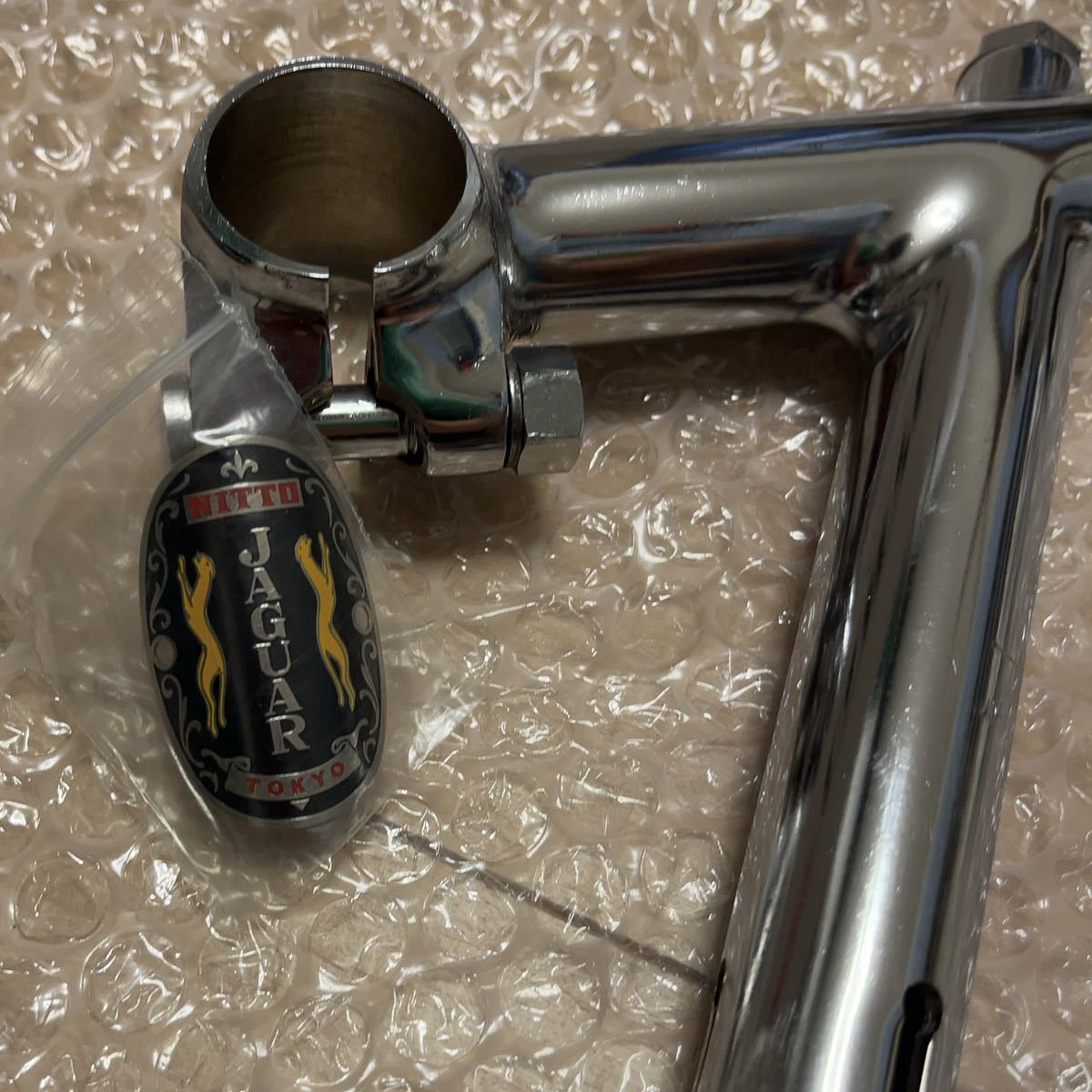 NITTO Jaguarステムバッジ付き 日東ジャガーピスト用スレッド NITTO Jaguarステムバッジ付き 日東ジャガーピスト用スレッド