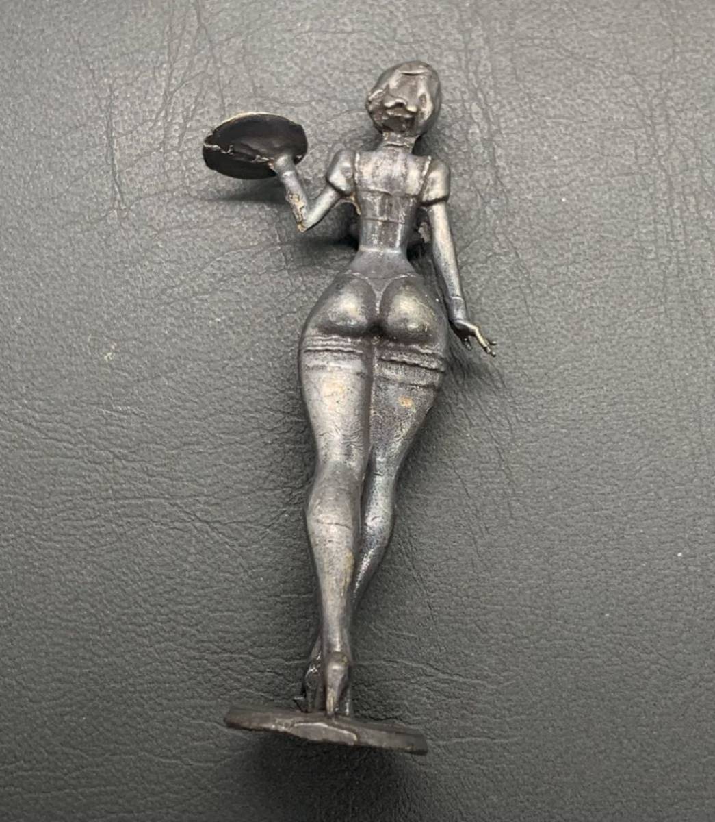  rare Vintage sexy objet d'art ornament copper made rare goods beautiful woman . image nude sexy girl weight less .. image coffee shop beautiful person 