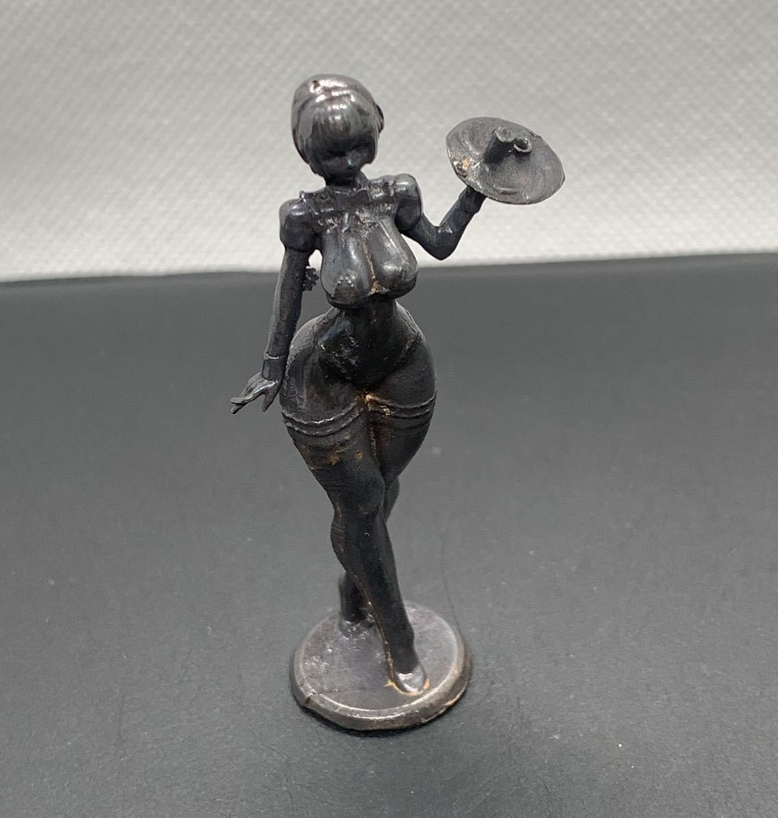  rare Vintage sexy objet d'art ornament copper made rare goods beautiful woman . image nude sexy girl weight less .. image coffee shop beautiful person 