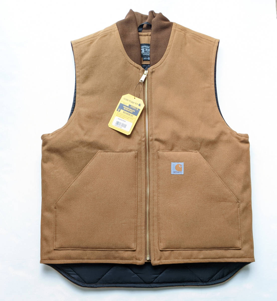 素晴らしい価格 未使用 カーハート Carhartt V01 ベスト ダック M BR