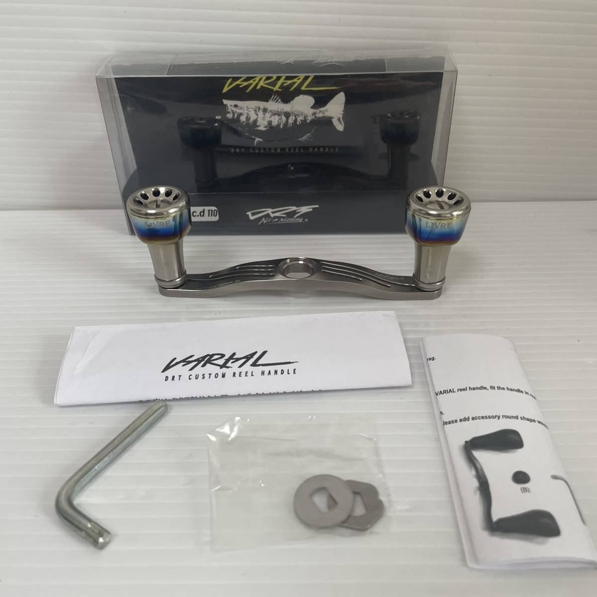 DRT バリアルハンドル 110 mm リブレフォルテシモ ハンドルノブ lp2m