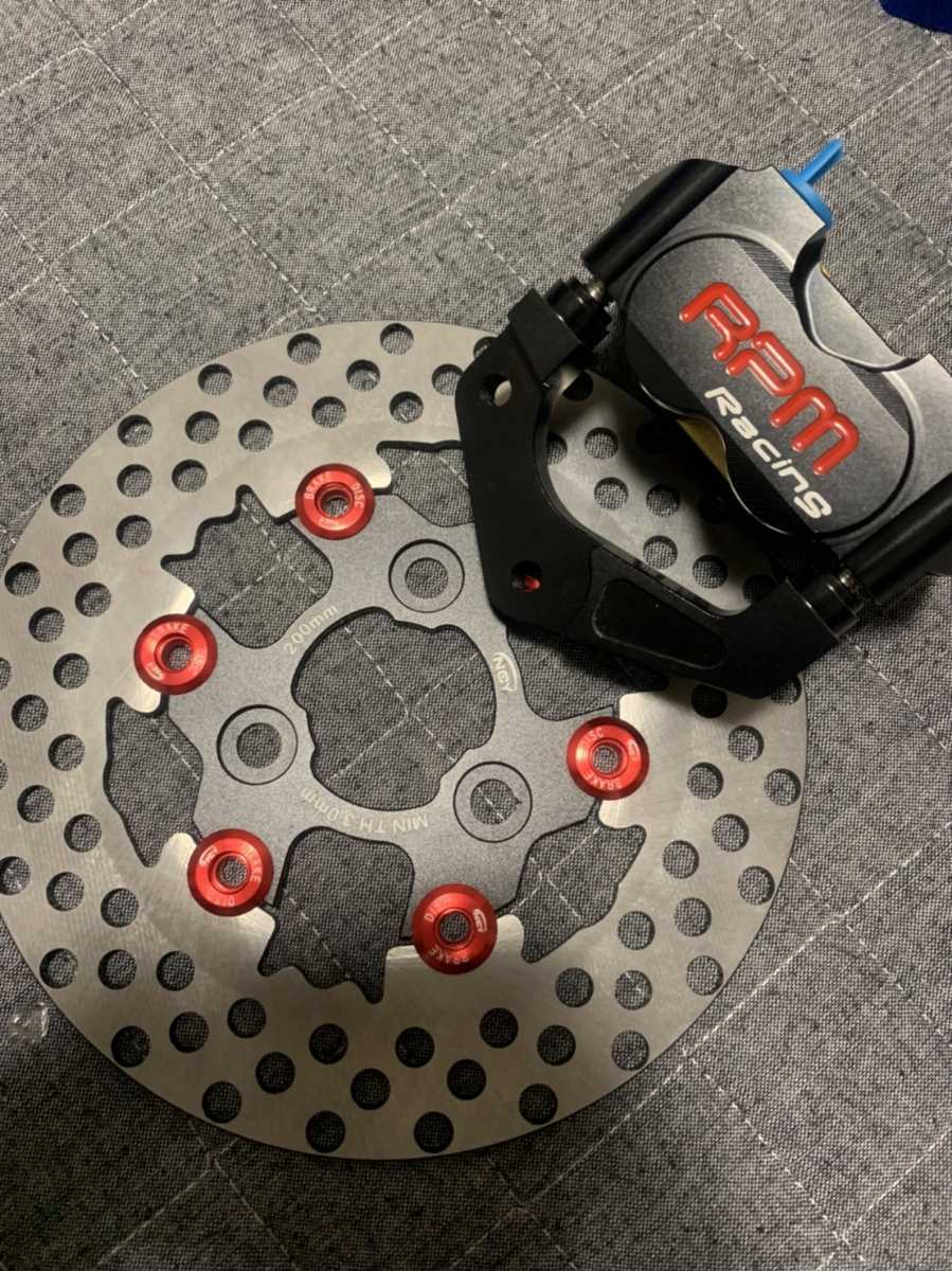 Jog ブレーキ強化フルセット キャリパー サポート ディスク 200mm 3yk 3yr 3kj スーパーjig zr アプリオ ブレンボ ヤマンボ  カニキャリパー｜Yahoo!フリマ（旧PayPayフリマ）